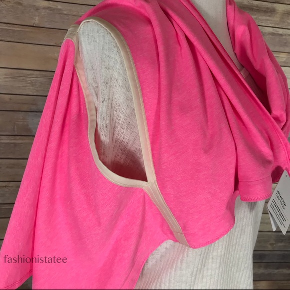 NWT LULULEMON VINYASA WRAP WITH ARMHOLES PINK - Picture 6 of 8